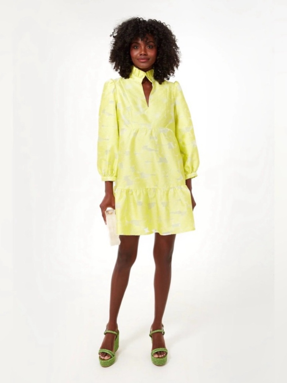Tuckernuck Citron Fil Coupe Palmerston Dress